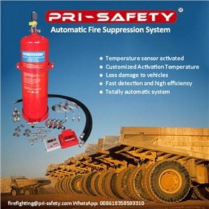 ECE R107 Schválená komerční uhlí Mobilní důlní zařízení Automatické protipožární systémy